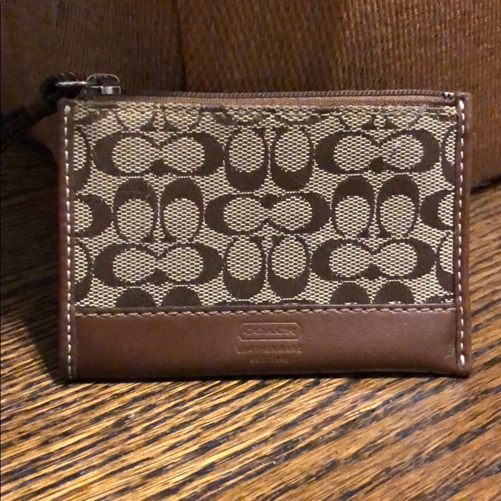 Coach card case